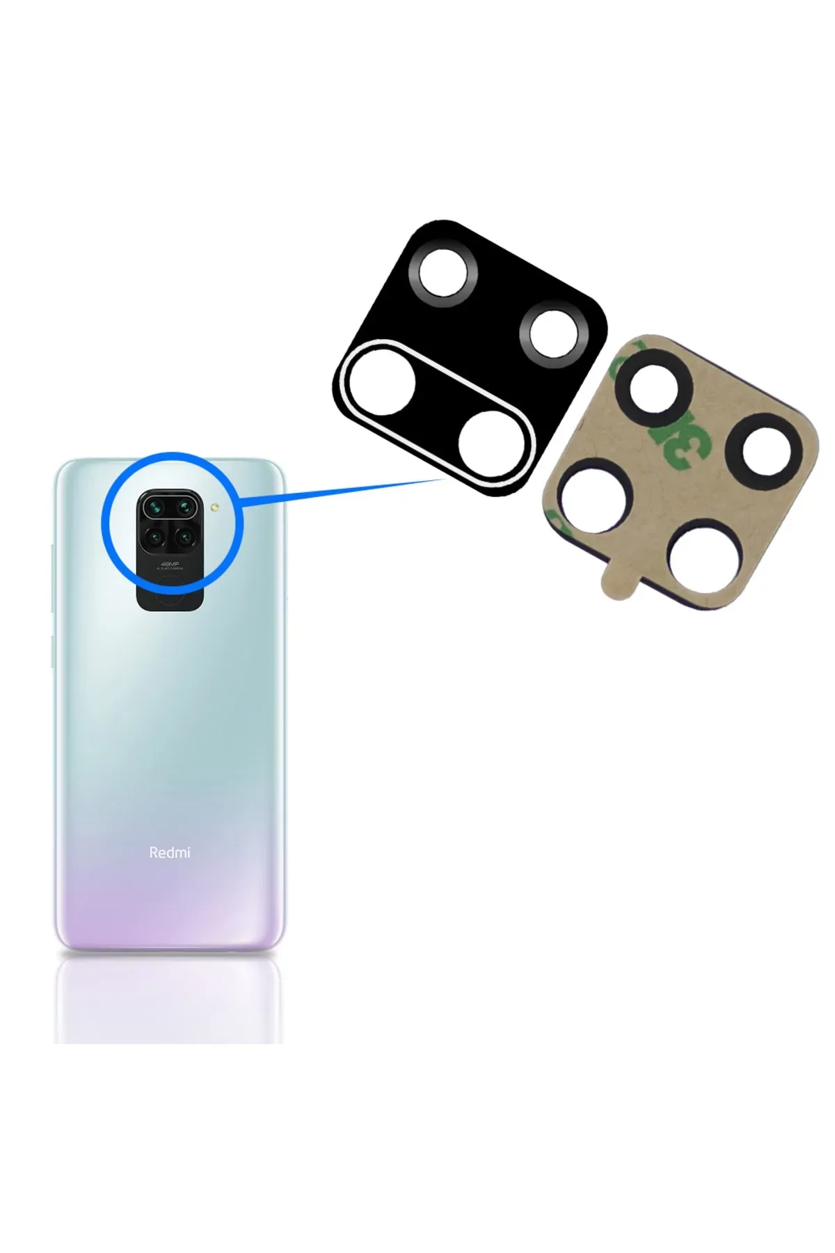 XİAOMİ REDMİ NOTE 9 ORJ KAMERA LENSİ