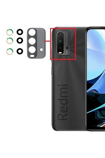 XİAOMİ REDMİ 9T ORJ KAMERA LENSİ SİYAH