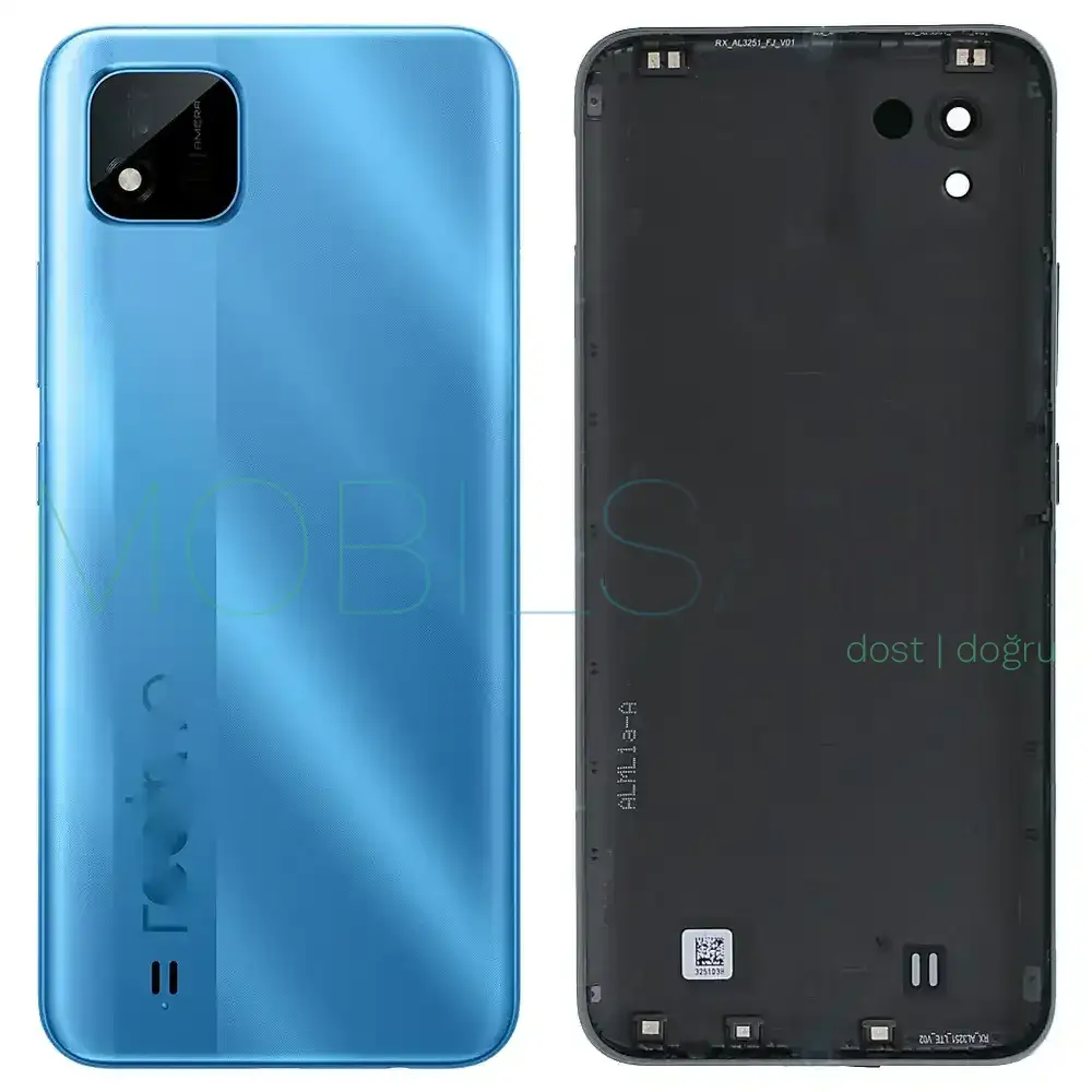 REALME C11 2021 KAMERA LENSLİ ARKA KAPAK