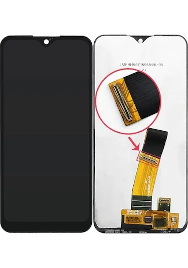 SAMSUNG A01-A015M SERVİS ORJ LCD EKRAN DOKUNMATİK SİYAH
