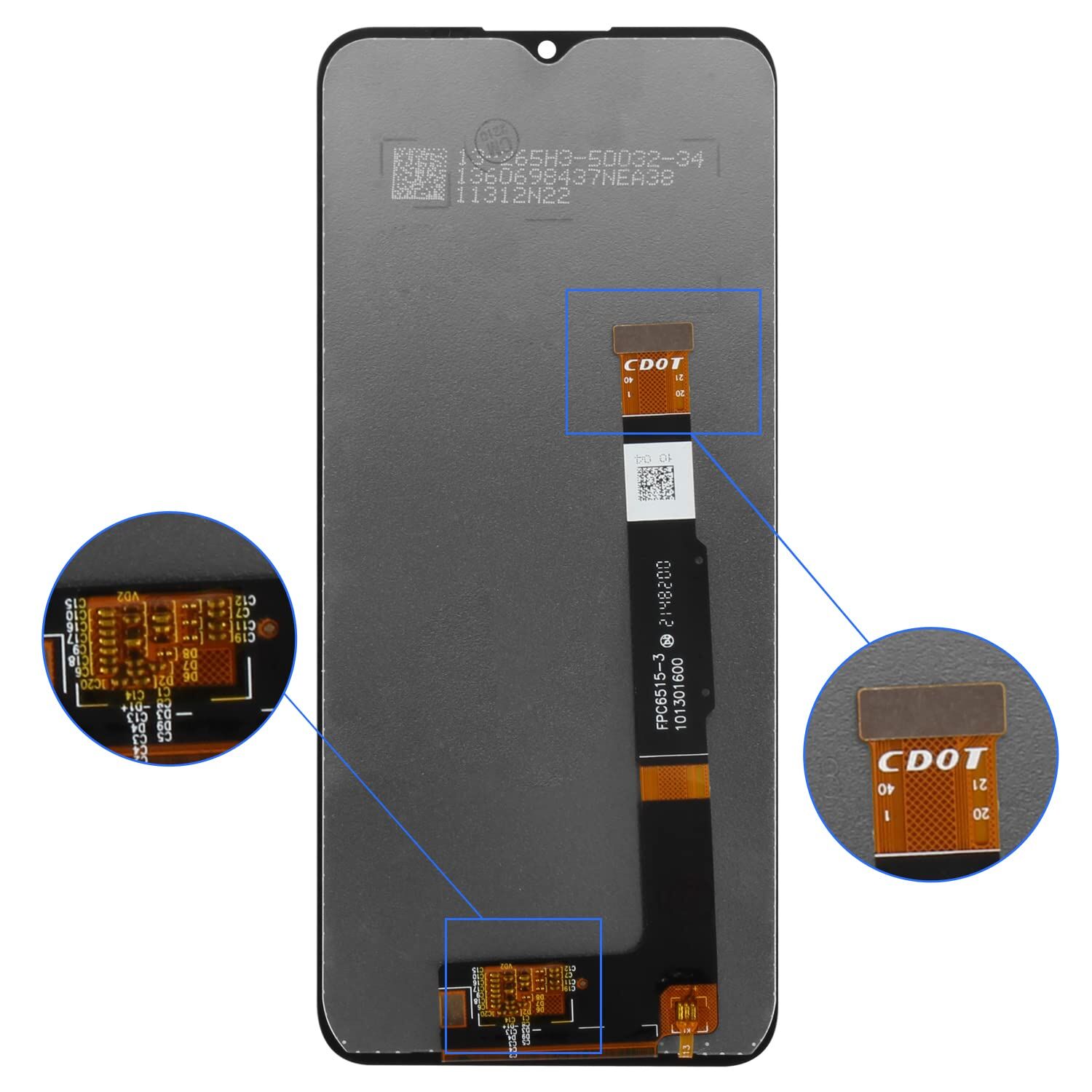 TCL 30SE-6165H EKRAN SİYAH