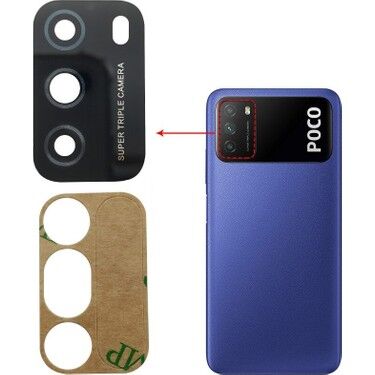 XİAOMİ POCO M3 KAMERA LENSİ