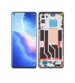 OPPO RENO 5 LİTE SERVİS ORJ EKRAN ÇİTALI SİYAH