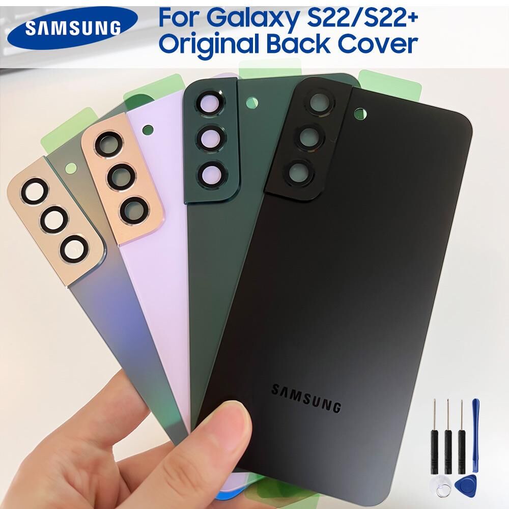 SAMSUNG S22 PLUS ORJ KAMERA LENSLİ ARKA KAPAK