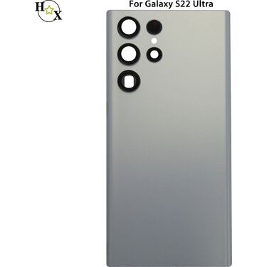 SAMSUNG S22 ULTRA ORJ KAMERA LENSLİ ARKA KAPAK