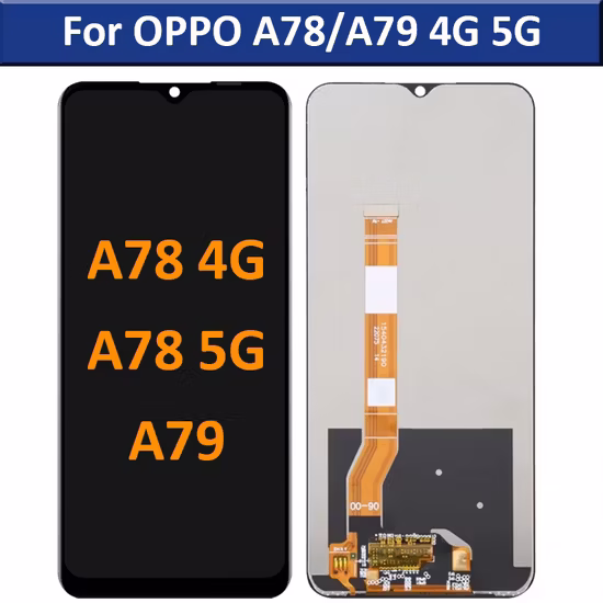OPPO A79 SERVİS ORJ EKRAN SİYAH