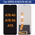 OPPO A79 SERVİS ORJ EKRAN SİYAH