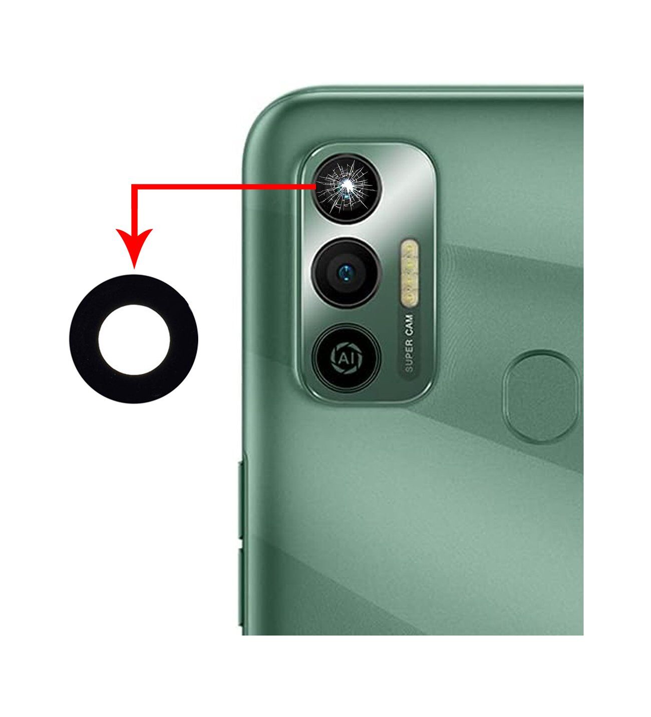 TECNO SPARK 7T KAMERA LENSİ