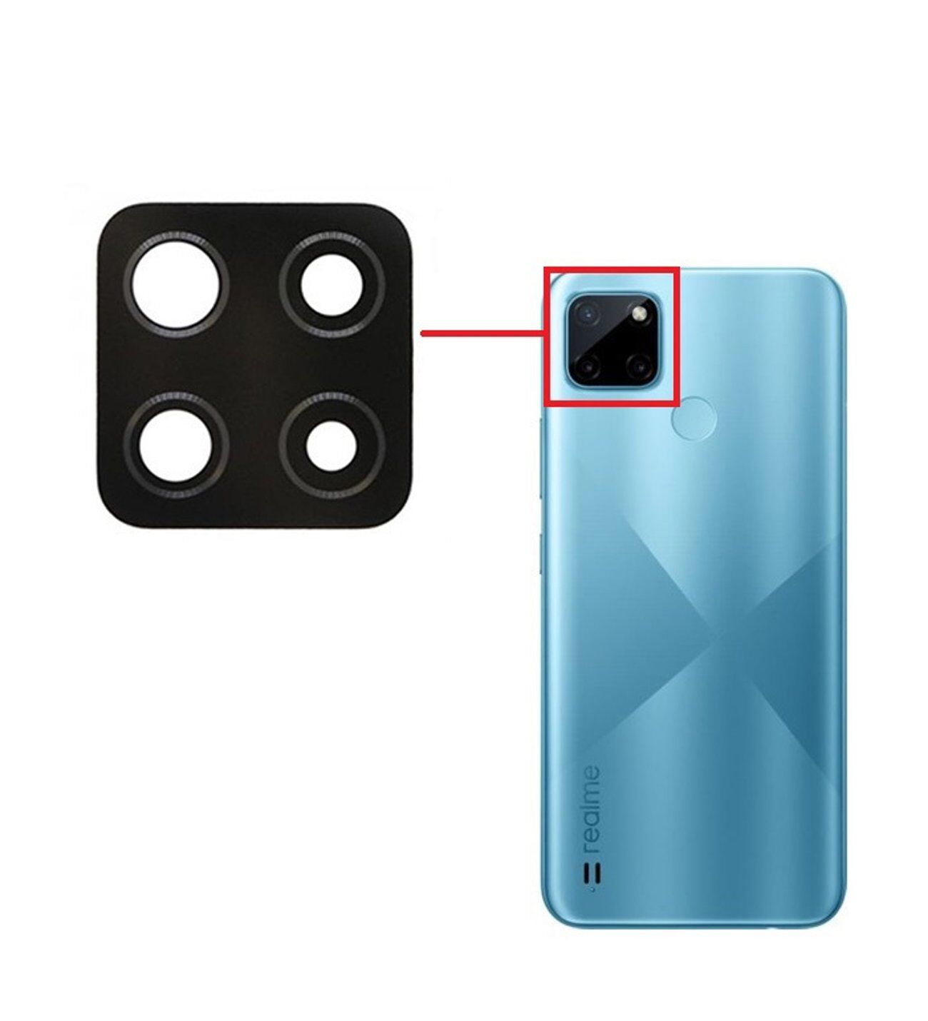 REALME C21Y KAMERA LENSİ