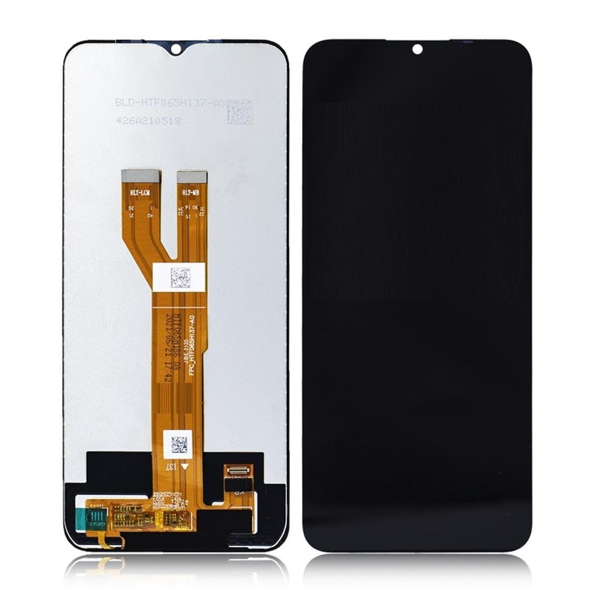 REALME C21 2021 SERVİS ORJ EKRAN ÇİTASIZ SİYAH