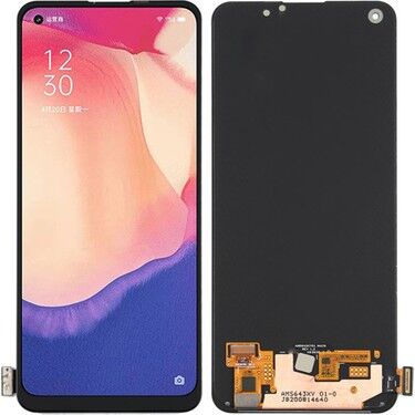 REALME 7 PRO SERVİS ORJ EKRAN ÇİTASIZ SİYAH